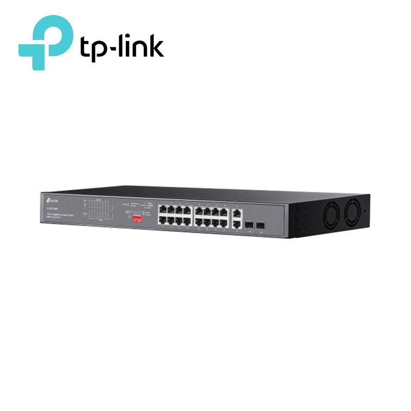 TP-Link TL-SG1218MP V5 18-Port Gigabit Rackmount Switch Managed with 16 PoE+